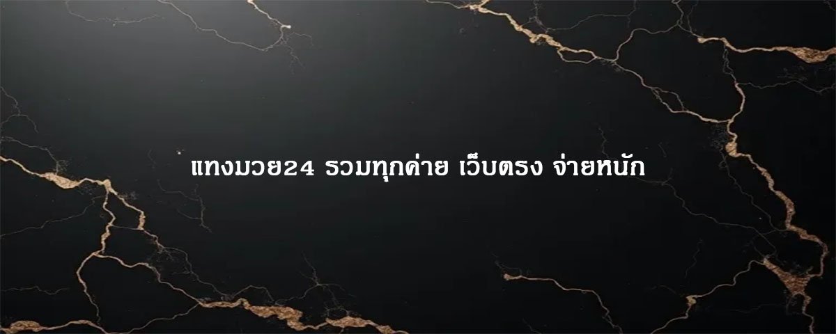 แทงมวย24 รวมทุกค่าย เว็บตรง จ่ายหนัก